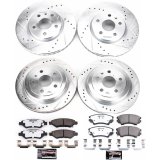Power Stop 10-15 Chevrolet Camaro Front & Rear Z26 Street Warrior Brake Kit (1x psbK3072-26, 1x psbK3031-26) thumbnail 4