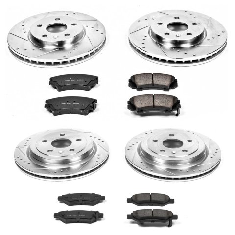 Power Stop 10-15 Chevrolet Camaro Front & Rear Z23 Evolution Sport Brake Kit (1x psbK3072, 1x psbK3031)