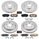 Power Stop 10-15 Chevrolet Camaro Front & Rear Z17 Evolution Geomet Coated Brake Kit (1x psbCRK3031, 1x psbCRK3072) thumbnail 4