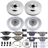 Power Stop 10-15 BMW 550i GT Front & Rear Z23 Evolution Sport Coated Brake Kit (1x psbCRK6414, 1x psbCRK6416) thumbnail 4