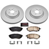 Power Stop 10-14 Subaru Legacy Front & Rear Z17 Evolution Geomet Coated Brake Kit (1x psbCRK285, 1x psbCRK5883) thumbnail 9