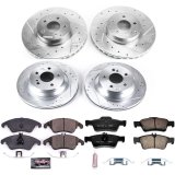 Power Stop 10-14 Mercedes-Benz E350 Front & Rear Z23 Evolution Sport Brake Kit (1x psbK6359, 1x psbK7496) thumbnail 9