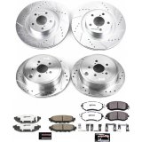 Power Stop 10-13 Subaru Forester Front & Rear Z26 Street Warrior Brake Kit (1x psbK6082-26, 1x psbK4631-26) thumbnail 5