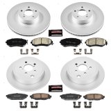 Power Stop 10-13 Subaru Forester Front & Rear Z17 Evolution Geomet Coated Brake Kit (1x psbCRK6082, 1x psbCRK4631) thumbnail 4