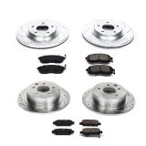 Power Stop 10-13 Nissan Altima Front & Rear Z23 Evolution Sport Brake Kit (1x psbK098, 1x psbK241) thumbnail 3