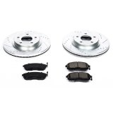 Power Stop 10-13 Nissan Altima Front & Rear Z23 Evolution Sport Brake Kit (1x psbK098, 1x psbK241) thumbnail 5
