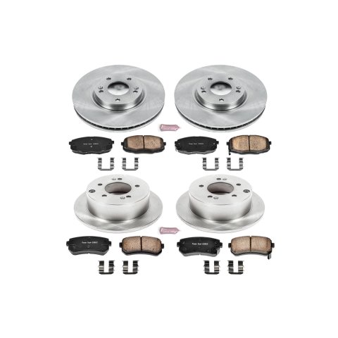 Power Stop 10-13 Kia Forte Front & Rear Autospecialty Brake Kit (1x psbKOE5915, 1x psbKOE5837) thumbnail 5