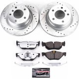 Power Stop 10-13 BMW 128i Front & Rear Z26 Street Warrior Brake Kit (1x psbK6348-26, 1x psbK6346-26) thumbnail 5