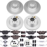 Power Stop 10-13 BMW 128i Front & Rear Z23 Evolution Sport Coated Brake Kit (1x psbCRK6348, 1x psbCRK6346) thumbnail 4