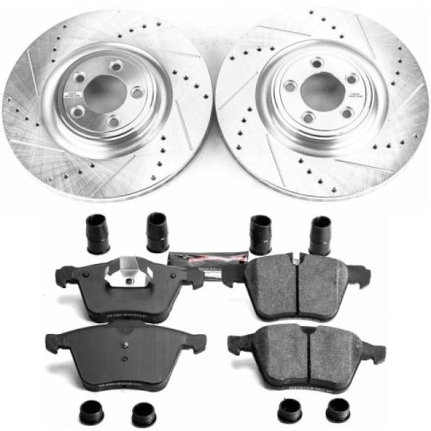 Power Stop 10-12 Jaguar XK Front & Rear Z23 Evolution Sport Brake Kit (1x psbK6282, 1x psbK4612) thumbnail 1