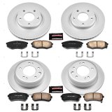 Power Stop 10-12 Hyundai Tucson Front & Rear Z17 Evolution Geomet Coated Brake Kit (1x psbCRK6093, 1x psbCRK5806) thumbnail 4