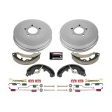 PowerStop Autospecialty Stock Replacement Disc and Drum Brake Kits for 2010-2012 ESCAPE, 2010-2011 MARINER, 2010 TRIBUTE - KOE15257DK Kits, Replacement, Solid Surface Front Rotors, 10.0 in. Rear Diameter, Pads Shoes, Ford, Mercury, Kit thumbnail 5