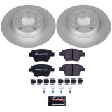 Power Stop 10-12 Audi A3 Front & Rear Euro-Stop Brake Kit (1x psbESK5667, 1x psbESK2259) thumbnail 1