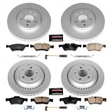 Power Stop 10-11 Mercedes-Benz ML450 Front & Rear Z23 Evolution Sport Coated Brake Kit (1x psbCRK6709, 1x psbCRK6708) thumbnail 4
