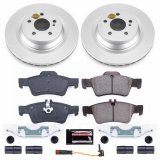 Power Stop 10-11 Mercedes-Benz E550 Front & Rear Z23 Evolution Sport Coated Brake Kit (1x psbCRK6640, 1x psbCRK6881) thumbnail 9