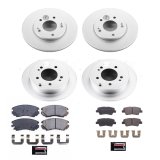 Power Stop 10-11 Kia Soul Front & Rear Z17 Evolution Geomet Coated Brake Kit (1x psbCRK5916, 1x psbCRK6309) thumbnail 7