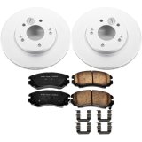 Power Stop 10-11 Kia Soul Front & Rear Z17 Evolution Geomet Coated Brake Kit (1x psbCRK5916, 1x psbCRK6309) thumbnail 9