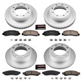 Power Stop 10-11 Ford F-350 Super Duty Front & Rear Z17 Coated Brake Kit (2x psbAR85107EVC, 2x psbAR85116EVC, 1x psb17-1333, 1x psb17-1334) thumbnail 7