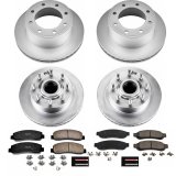 Power Stop 10-11 Ford F-350 Super Duty Front & Rear Z17 Coated Brake Kit (2x psbAR85138EVC, 2x psbAR85116EVC, 1x psb17-1333, 1x psb17-1334) thumbnail 2