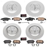 Power Stop 10-11 Audi S4 Front & Rear Z23 Evolution Sport Coated Brake Kit (1x psbCRK6154, 1x psbCRK4746) thumbnail 4