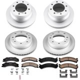 Power Stop 09-19 Chevrolet Express 3500 Front & Rear Z17 Evolution Geomet Coated Brake Kit (1x psbCRK2071, 2x psbAR82151EVC, 1x psb17-1411) thumbnail 7