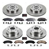 Power Stop 09-14 Chevrolet Express 1500 Front & Rear Autospecialty Brake Kit (1x psbKOE2047, 1x psbKOE2069) thumbnail 6