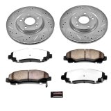 Power Stop 09-14 Acura TL Front & Rear Z36 Truck & Tow Brake Kit (1x psbK5855-36, 1x psbK5854-36) thumbnail 5