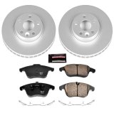 Power Stop 09-13 Volvo XC70 Front & Rear Z23 Evolution Sport Coated Brake Kit (1x psbCRK4702, 1x psbCRK5608) thumbnail 2