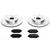 Power Stop 09-13 Lexus IS250 Front & Rear Z23 Evolution Sport Brake Kit (1x psbK195, 1x psbK5272) thumbnail 1