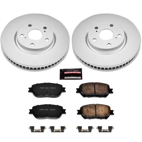 Power Stop 09-13 Lexus IS250 Front & Rear Z17 Evolution Geomet Coated Brake Kit (1x psbCRK5272, 1x psbCRK195) thumbnail 3