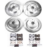 Power Stop 09-13 Infiniti FX50 Front & Rear Z26 Street Warrior Brake Kit (1x psbK2915-26, 1x psbK5861-26) thumbnail 2