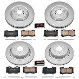 Power Stop 09-13 Infiniti FX50 Front & Rear Z17 Evolution Geomet Coated Brake Kit (1x psbCRK2915, 1x psbCRK5861) thumbnail 4