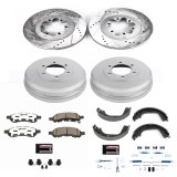 Power Stop 09-12 Chevrolet Colorado Front & Rear Z26 Street Warrior Brake Kit (1x psbK5405-26, 1x psbKOE15410DK) thumbnail 7