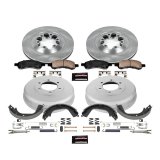 PowerStop Autospecialty Stock Replacement Disc and Drum Brake Kits for 2009-2012 CANYON, COLORADO - KOE15262DK Kits, Replacement, Solid Surface Front Rotors, 11.600 in. Rear Diameter, Pads Shoes, Chevy, GMC, Kit thumbnail 4