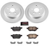 Power Stop 09-10 Pontiac Vibe Front & Rear Z17 Evolution Geomet Coated Brake Kit (1x psbCRK4669, 1x psbCRK4736) thumbnail 1