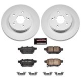 Power Stop 09-10 Pontiac Vibe Front & Rear Z17 Evolution Geomet Coated Brake Kit (1x psbCRK3054, 1x psbCRK4737) thumbnail 8