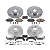 Power Stop 09-10 Pontiac G5 Front & Rear Z23 Evolution Sport Brake Kit (1x psbKOE15383DK, 1x psbK2983) thumbnail 3