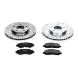 Power Stop 08-17 Mitsubishi Lancer Front & Rear Z23 Evolution Sport Brake Kit (1x psbK2992, 1x psbK3033) thumbnail 1