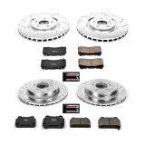 Power Stop 08-15 Mitsubishi Lancer Front & Rear Z23 Evolution Sport Brake Kit (1x psbK4741, 1x psbK4551) thumbnail 2