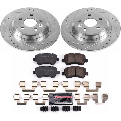 Power Stop 08-14 Volvo S80 Front & Rear Z23 Evolution Sport Brake Kit (1x psbK4704, 1x psbK5613) thumbnail 9