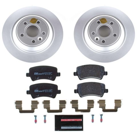 Power Stop 08-14 Volvo S80 Front & Rear Euro-Stop Brake Kit (1x psbESK5613, 1x psbESK4704) thumbnail 6
