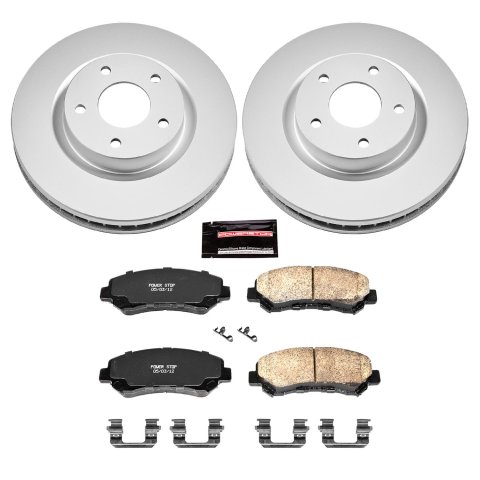 Power Stop 08-14 Nissan Rogue Front & Rear Z17 Evolution Geomet Coated Brake Kit (1x psbCRK7881, 1x psbCRK4724) thumbnail 6