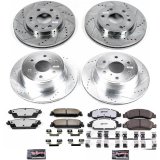 Power Stop 08-14 Chevrolet Tahoe Front & Rear Z36 Truck & Tow Brake Kit (1x psbK2083-36, 1x psbK5519-36) thumbnail 4