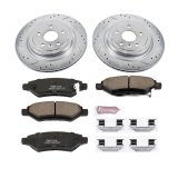 Power Stop 08-14 Cadillac CTS Front & Rear Z23 Evolution Sport Brake Kit (1x psbK4720, 1x psbK4723) thumbnail 3