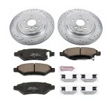 Power Stop 08-14 Cadillac CTS Front & Rear Z23 Evolution Sport Brake Kit (1x psbK4720, 1x psbK4723) thumbnail 5
