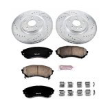 Power Stop 08-14 Cadillac CTS Front & Rear Z23 Evolution Sport Brake Kit (1x psbK4720, 1x psbK4723) thumbnail 6