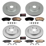 Power Stop 08-14 Cadillac CTS Front & Rear Z17 Evolution Geomet Coated Brake Kit (1x psbCRK4720, 1x psbCRK4723) thumbnail 4