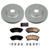 Power Stop 08-14 Cadillac CTS Front & Rear Z17 Evolution Geomet Coated Brake Kit (1x psbCRK4720, 1x psbCRK4723) thumbnail 9