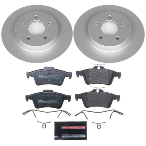 Power Stop 08-13 Volvo C30 Front & Rear Euro-Stop Brake Kit (1x psbESK4613, 1x psbESK4575) thumbnail 6