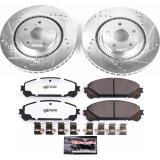 Power Stop 08-13 Toyota Highlander Front & Rear Z36 Truck & Tow Brake Kit (1x psbK4714-36, 1x psbK4713-36) thumbnail 4